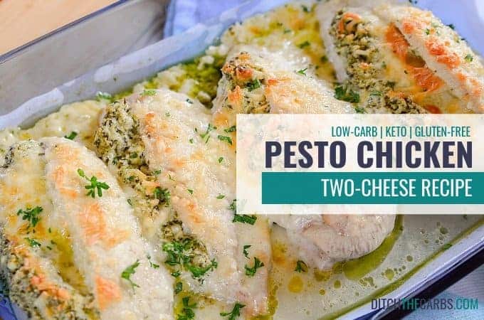 Two-Cheese Pesto Chicken
