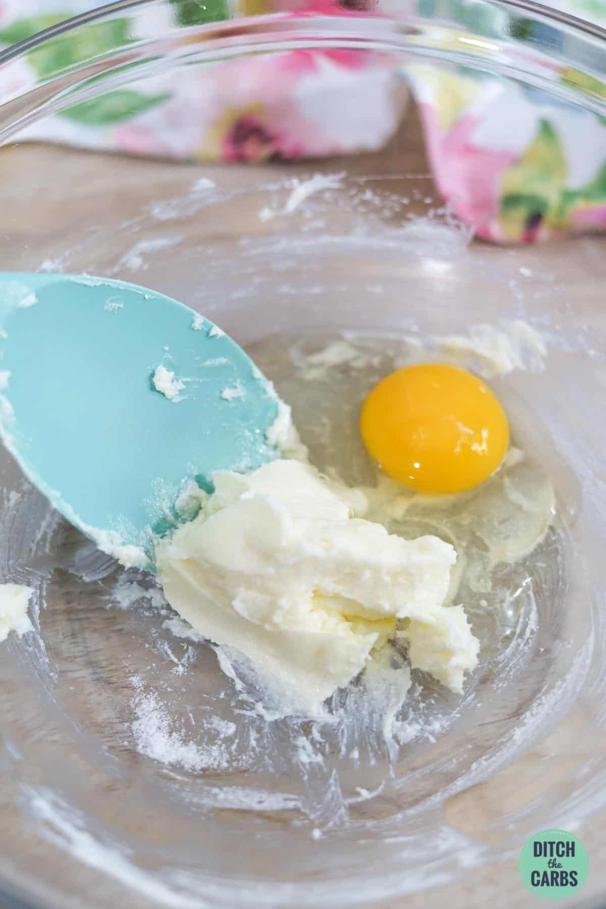 scone dough in a bowl