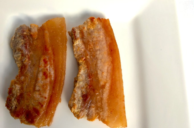 Homemade Bacon - sugar, wheat, gluten