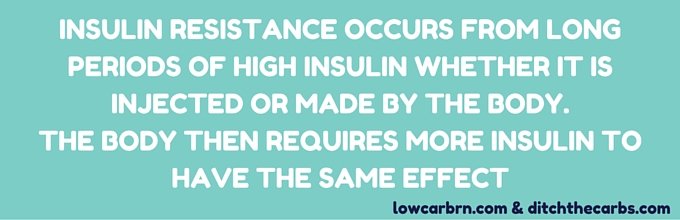 Low-carb for diabetes - why you need to avoid insulin resistance