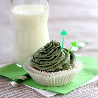 St Patrick's Day cupcakes