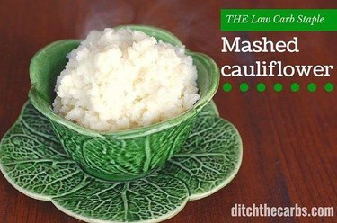 When you go low carb you really need to learn how to be a cauliflower ninja! Check out these incredible recipes. | ditchthecarbs.com