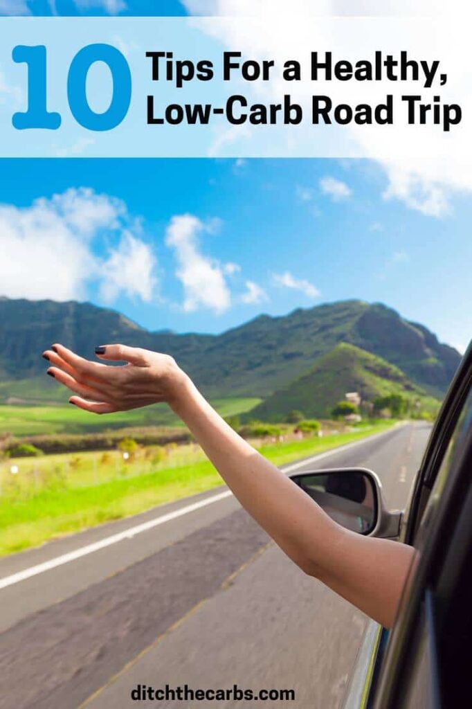 5 Tips For A Healthy Low-Carb Road Trip. These are so simple and makes it so easy to stick at low-carb these holidays. | ditchthecarbs.com