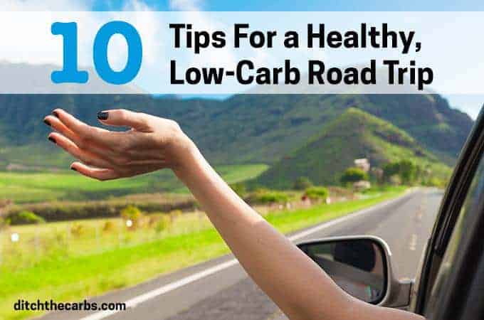 5 Tips For A Healthy Low-Carb Road Trip driving her car