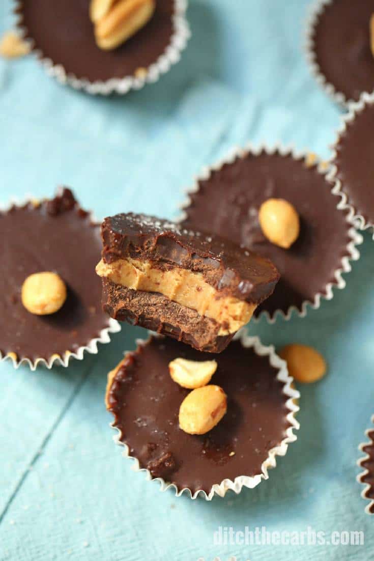 Salted Low-Carb Peanut Butter Cups
