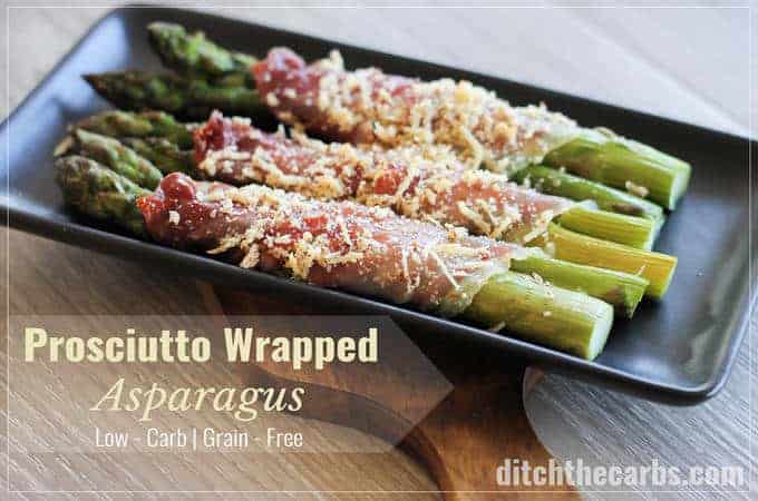  low-carb prosciutto wrapped asparagus - 