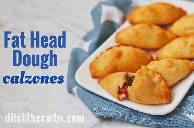Fat Head Dough Calzones The Perfect Keto Meal 1 6g Net Carbs