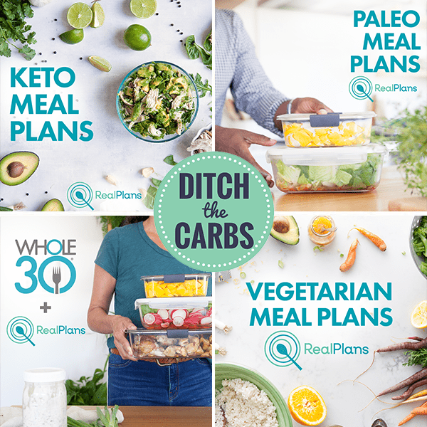 Various low carb and vegetarian meal plans