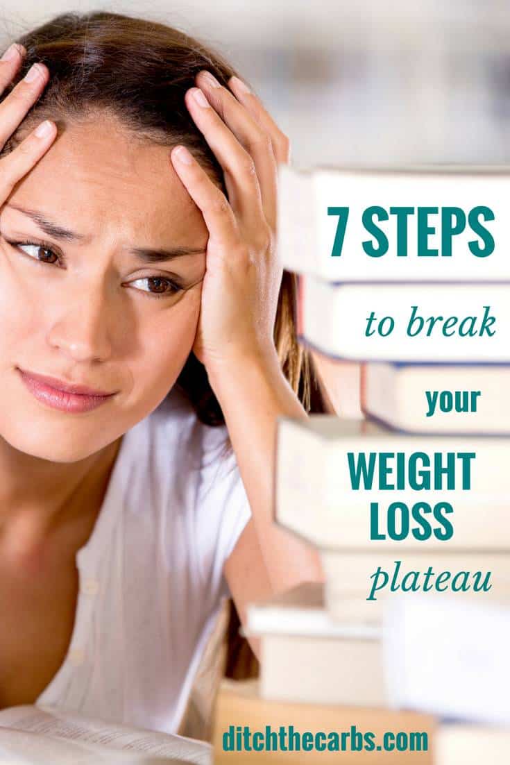 7 Steps Break A Weight Loss Plateau - on a low carb diet - the answers