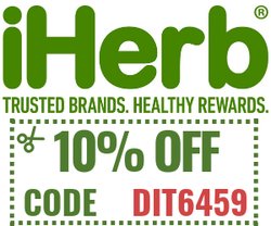 iHerb discount code DIT6459