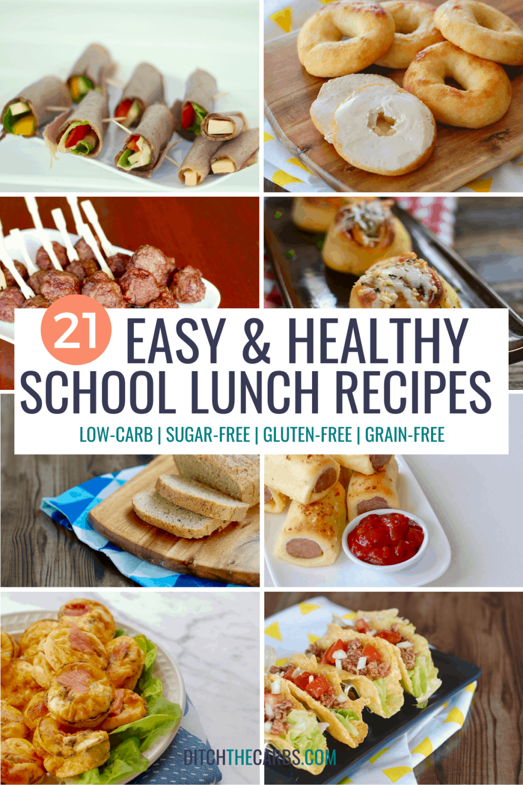 21 Easy Healthy School Lunch Ideas (Plus 50 Snack Ideas)