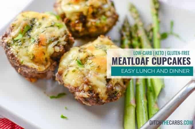 low-carb ground beef recipes - low-carb meatloaf cupcakes