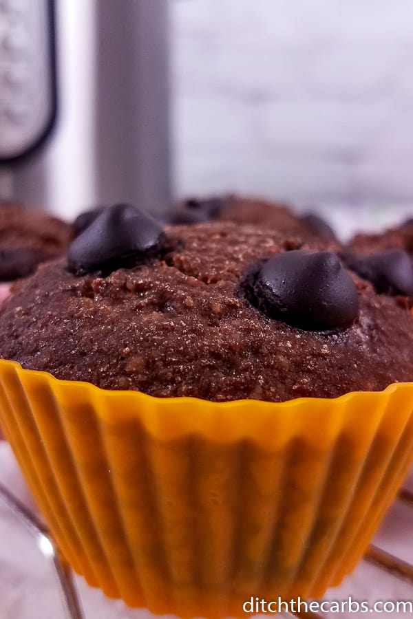  low-carb instant pot chocolate muffins