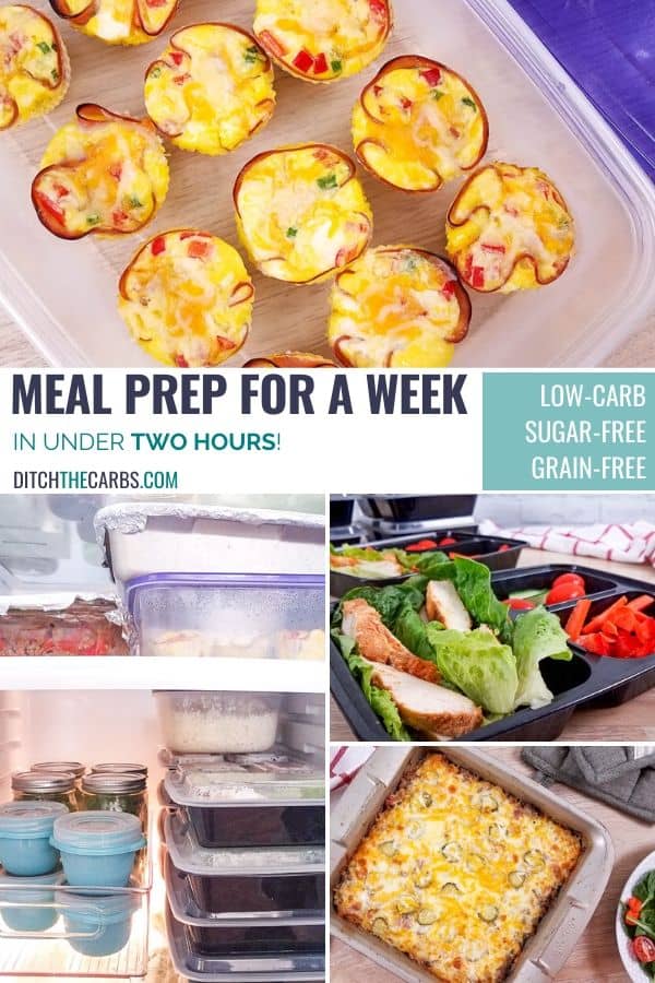 Low Carb Meal Prep For A Family Of Four Video