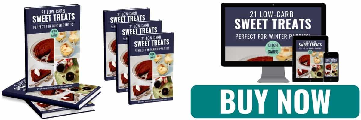 Mockup of Ditch The Carbs Low-carb Sweet Treats eBook