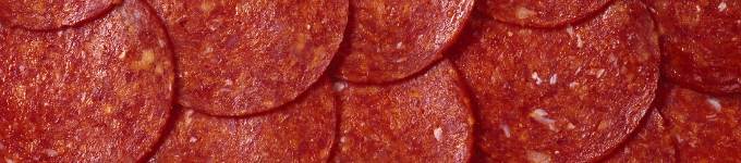banner showing pepperoni slices