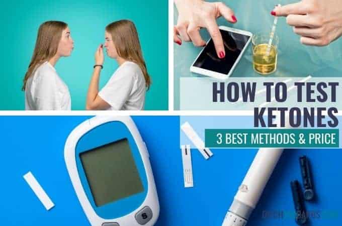 the 3 best ways to test ketones showing collage of all 3 methods