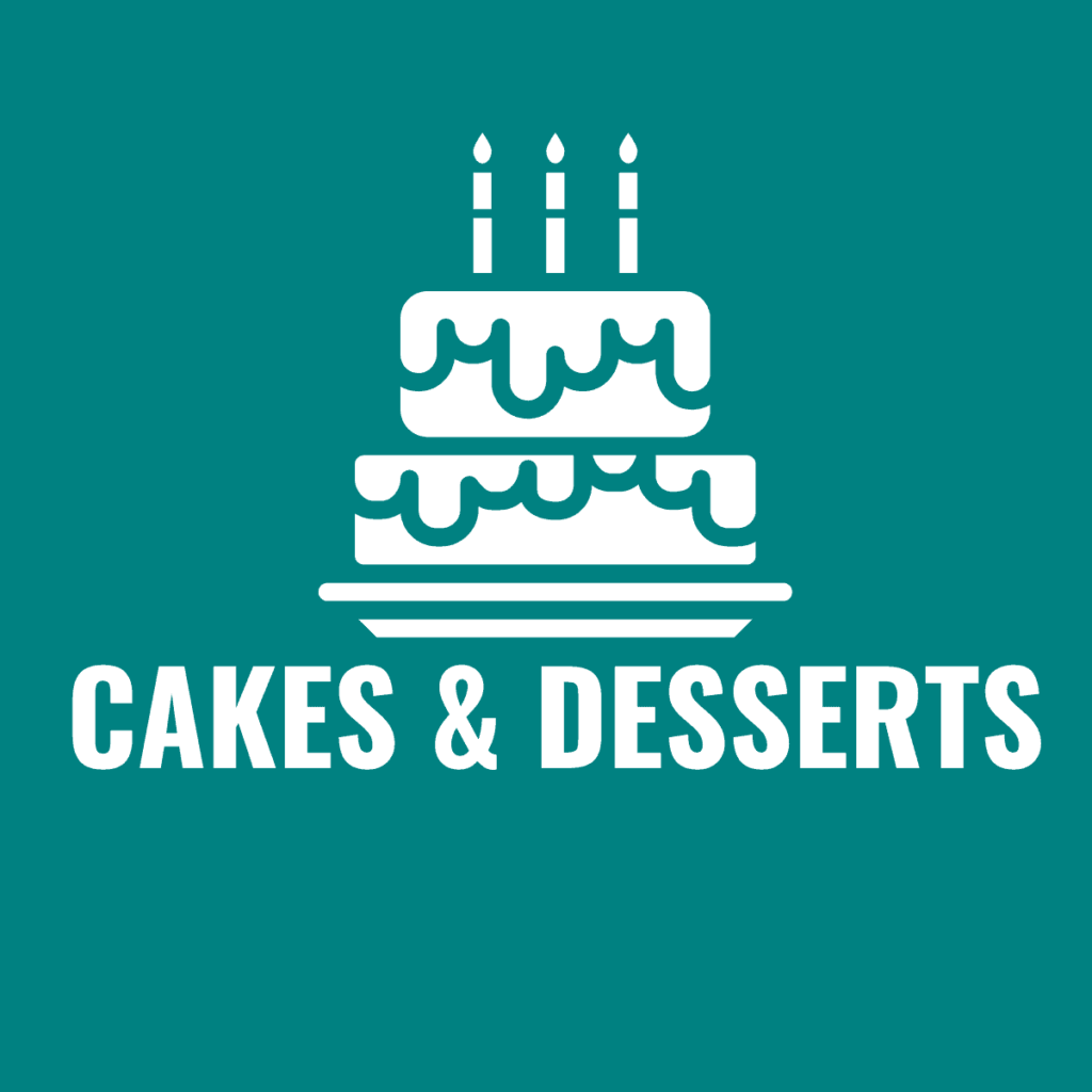 low-carb and keto cakes and dessert recipes icon