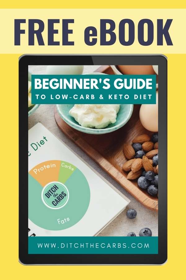 Beginner's Guide To Low-Carb And Keto mockup