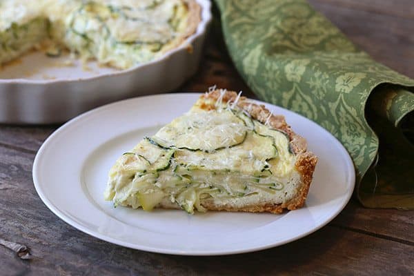 Zucchini Ricotta Tart by All Day I Dream About Food