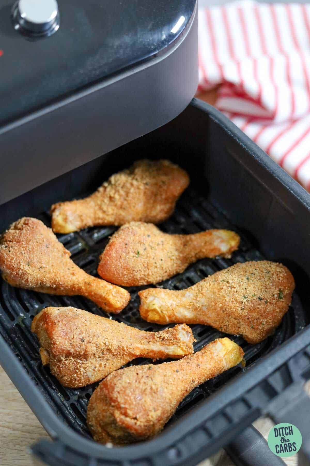 keto fried chicken in an air fryer