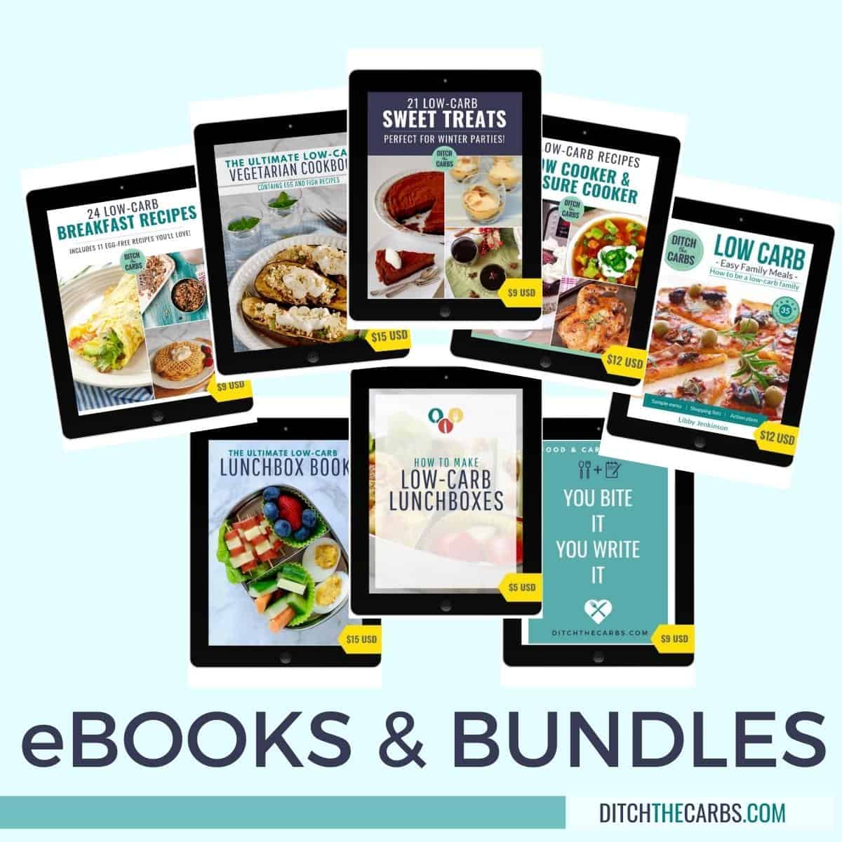 mockups of ebooks that affiliates can sell