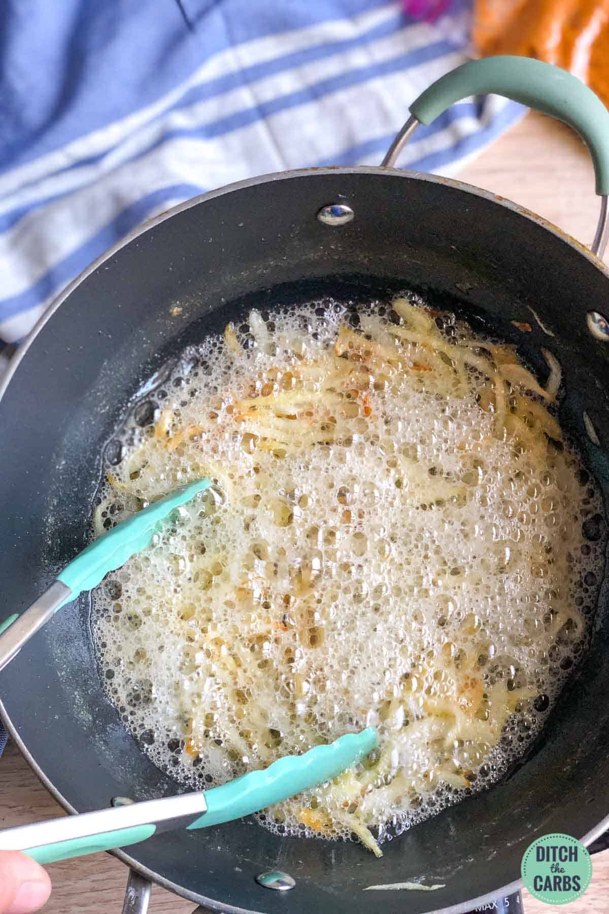caramelizing onions for butter chicken