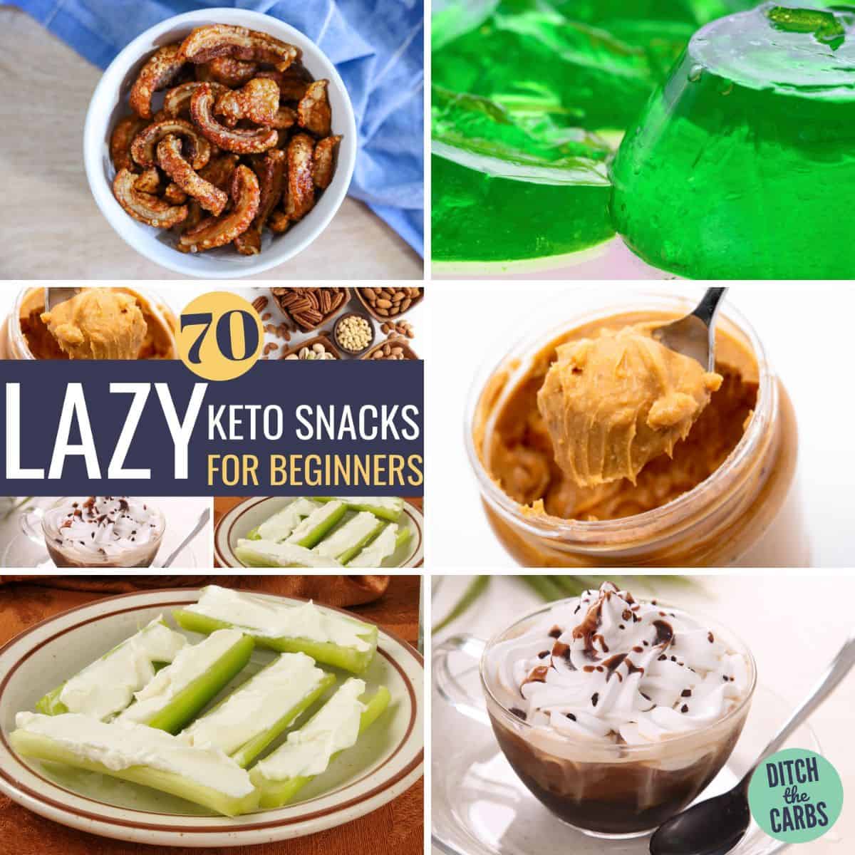 70+ Easy Lazy Keto Snacks (For Beginners)