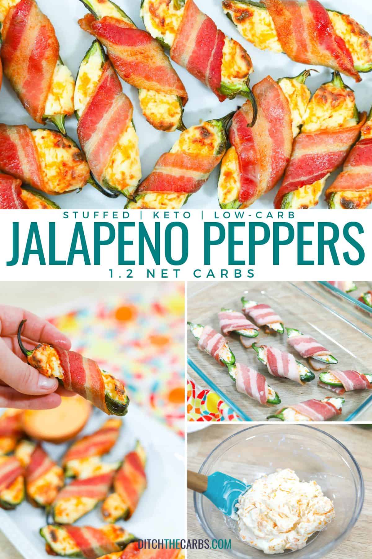 Stuffed jalapeno peppers